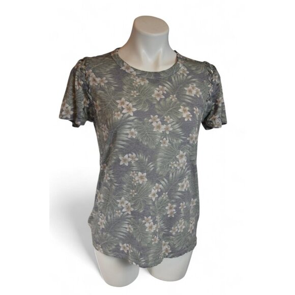 Chaser Vintage Tropical Print Tee NWOT Size: Medium - Picture 1 of 4